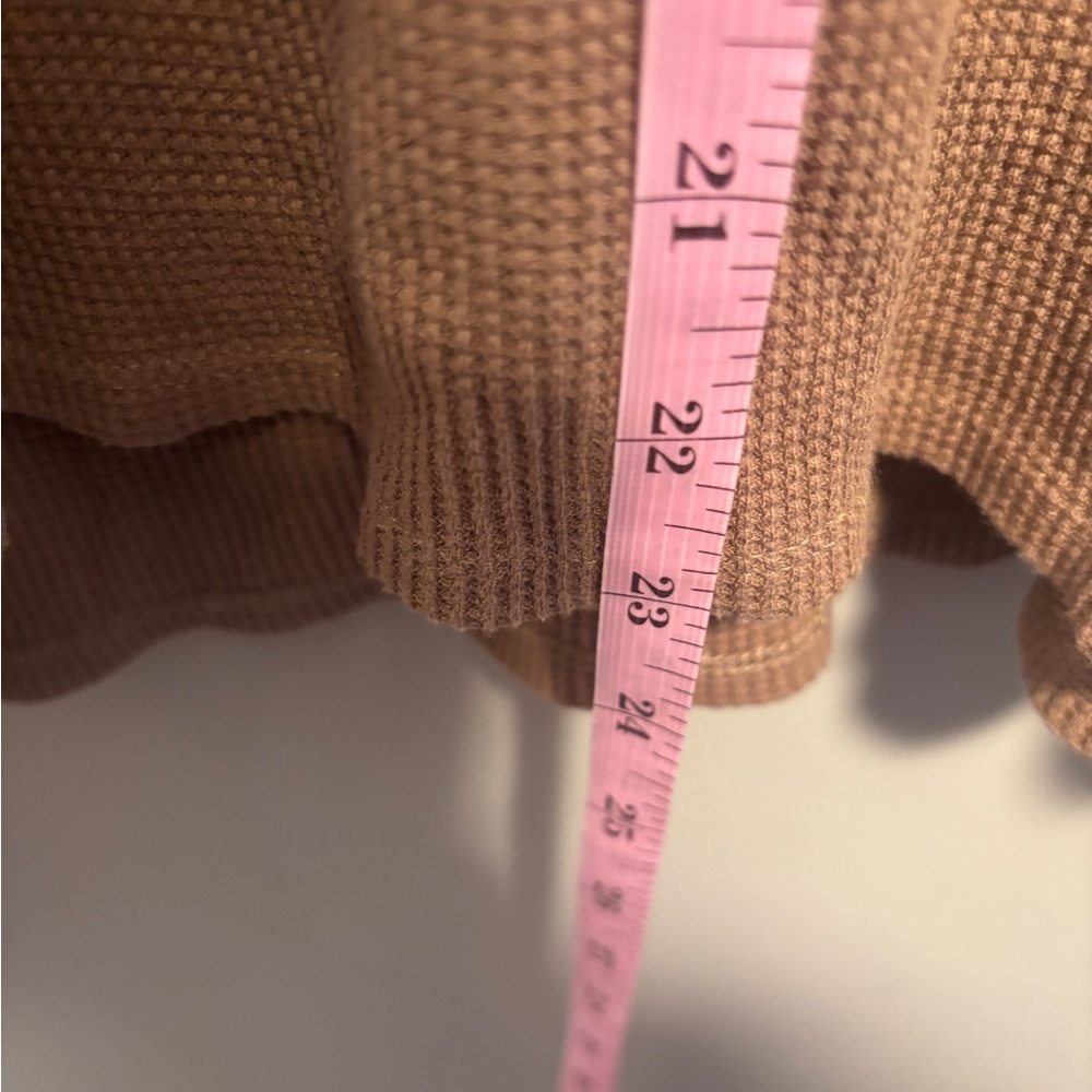 Good American Light Brown Button-Up Shirt - Picture 7 of 7